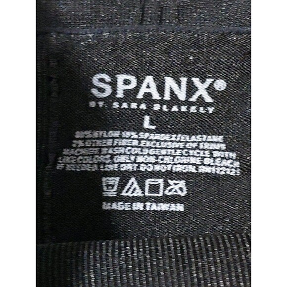 Spanx Slim Cognito LG Black Shaping Removeable Clasps Build Your Own Bodysuit - Picture 9 of 9